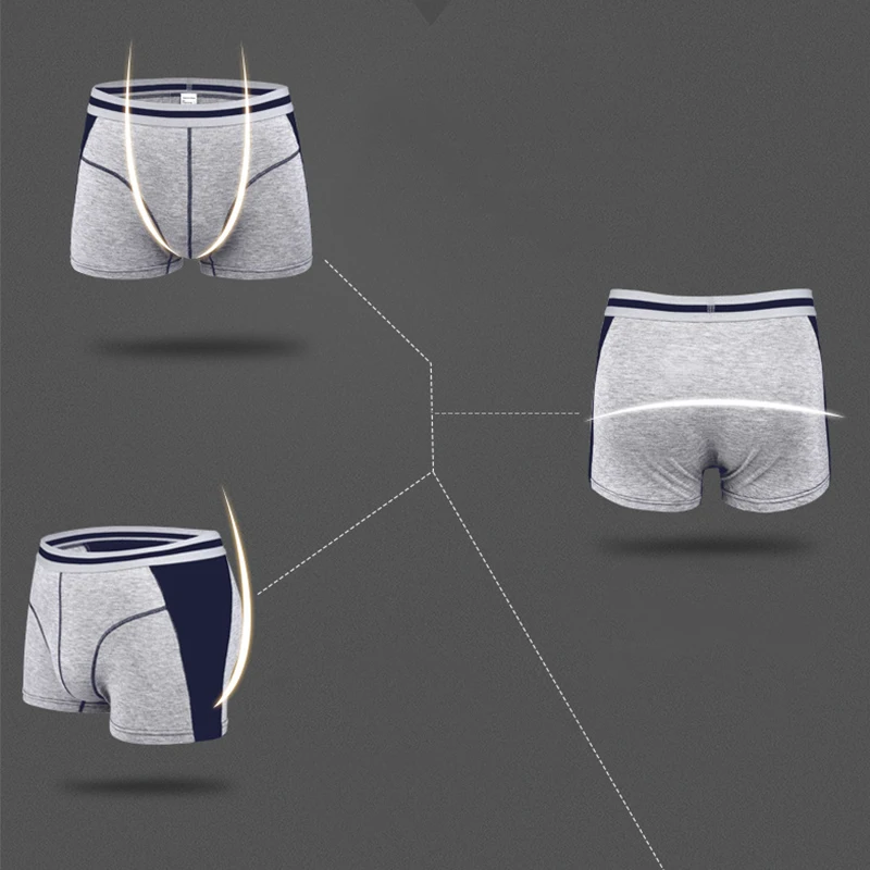 

Underwear Color Pants Shorts Men's Boxer Breathable Comfort Men's Underwear