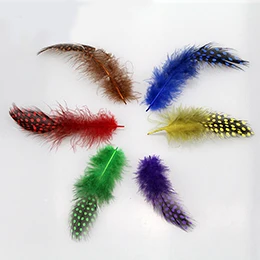 Красочные пятна перо аксессуары для головных уборов ручная декоративная