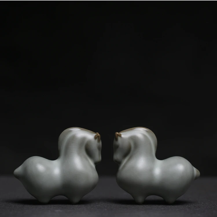 

Ceramic Tea Pet Animal Figurines Tea Play Small Furnishings Ornament Tea Ceremony Akcesoria Do Herbaty Tea Accessories EI50TP