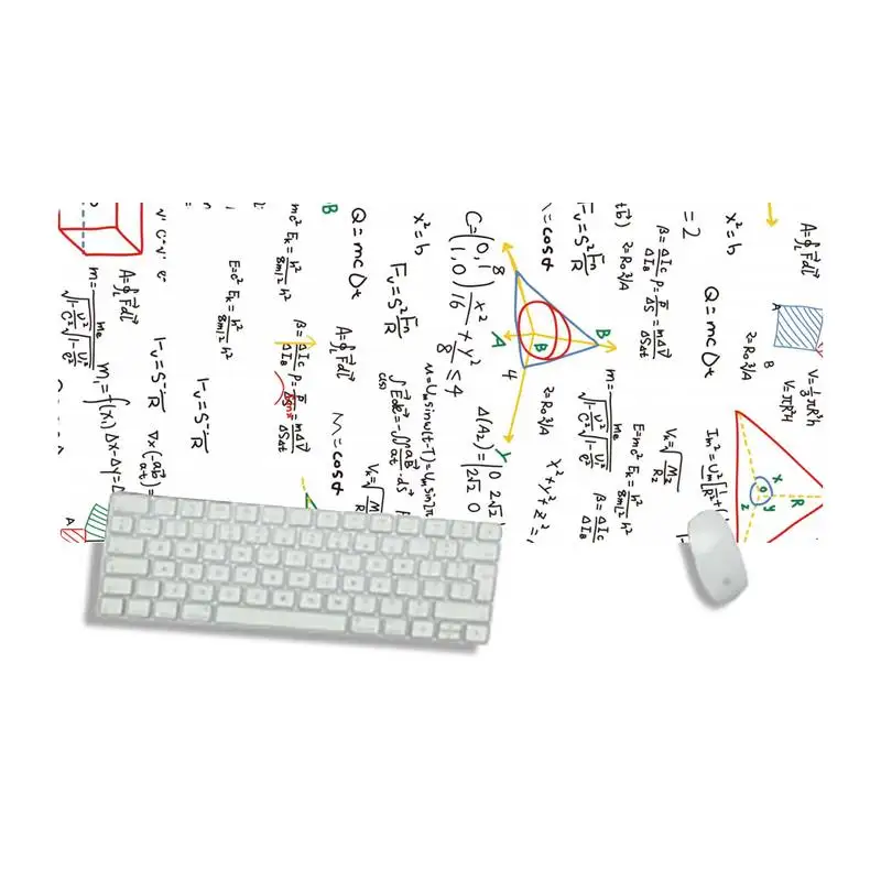 

Geometric formula Customized MousePads Computer Laptop Anime Table Protect Game Office Work Mouse Mat Non-slip Laptop Cushion