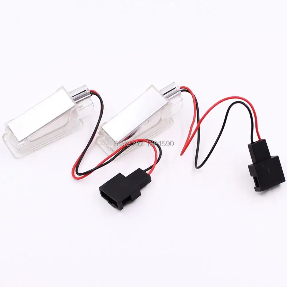 Hopstyling 2 шт. 18SMD светодиодный светильник для двери автомобиля, авто подножки/лампа для багажника, светильник для Audi A4 A6 Q7 Q5 VW Skoda, белый, красный, синий