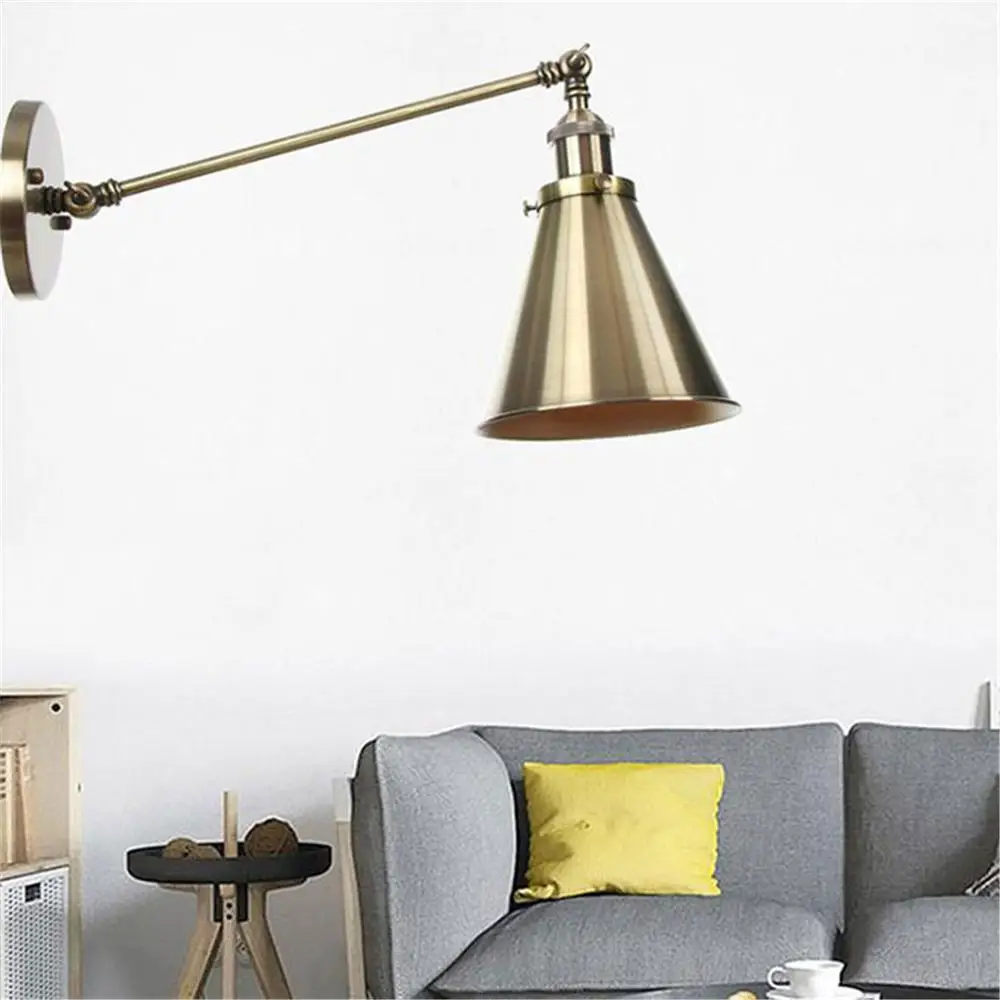 L30cm длинная рука Американский промышленный Стиль одной рукой отрегулировать