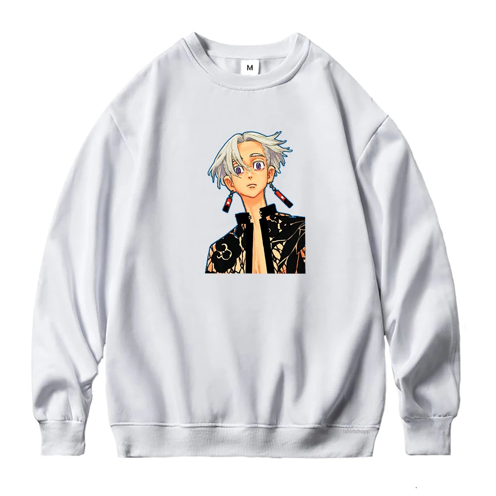 

Manjiro Sano Hoodie Women Anime Tokyo Revengers Oversized Hoodies Woman Ken Ryuuguji Hoody Fleece Crew Neck Pullover Sweatshirts