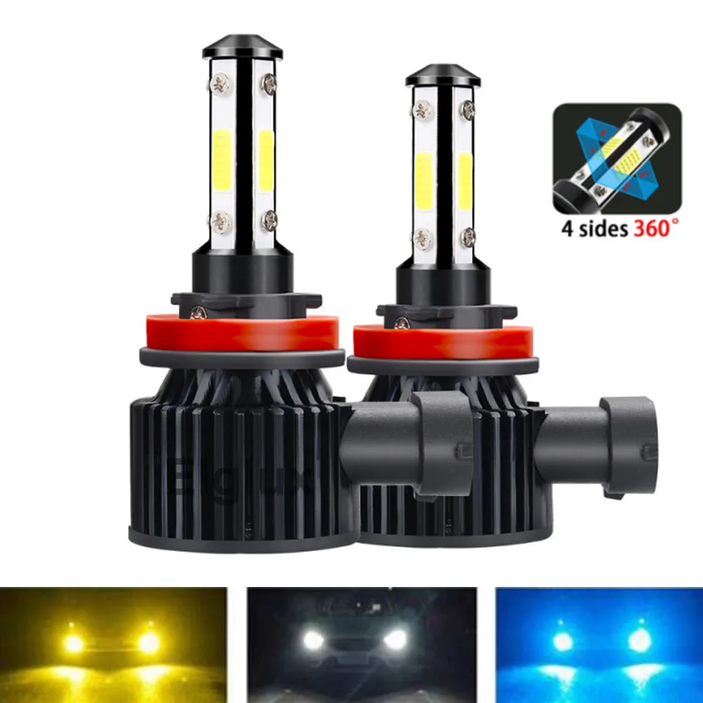 

2PCS LED Car Headlight Bulbs H7 H8 H9 H11 H13 9007 5202 LED 9005 HB3 9006 9004 HB4 9012 Auto Lamps 6500K LED Bulb Headlamp