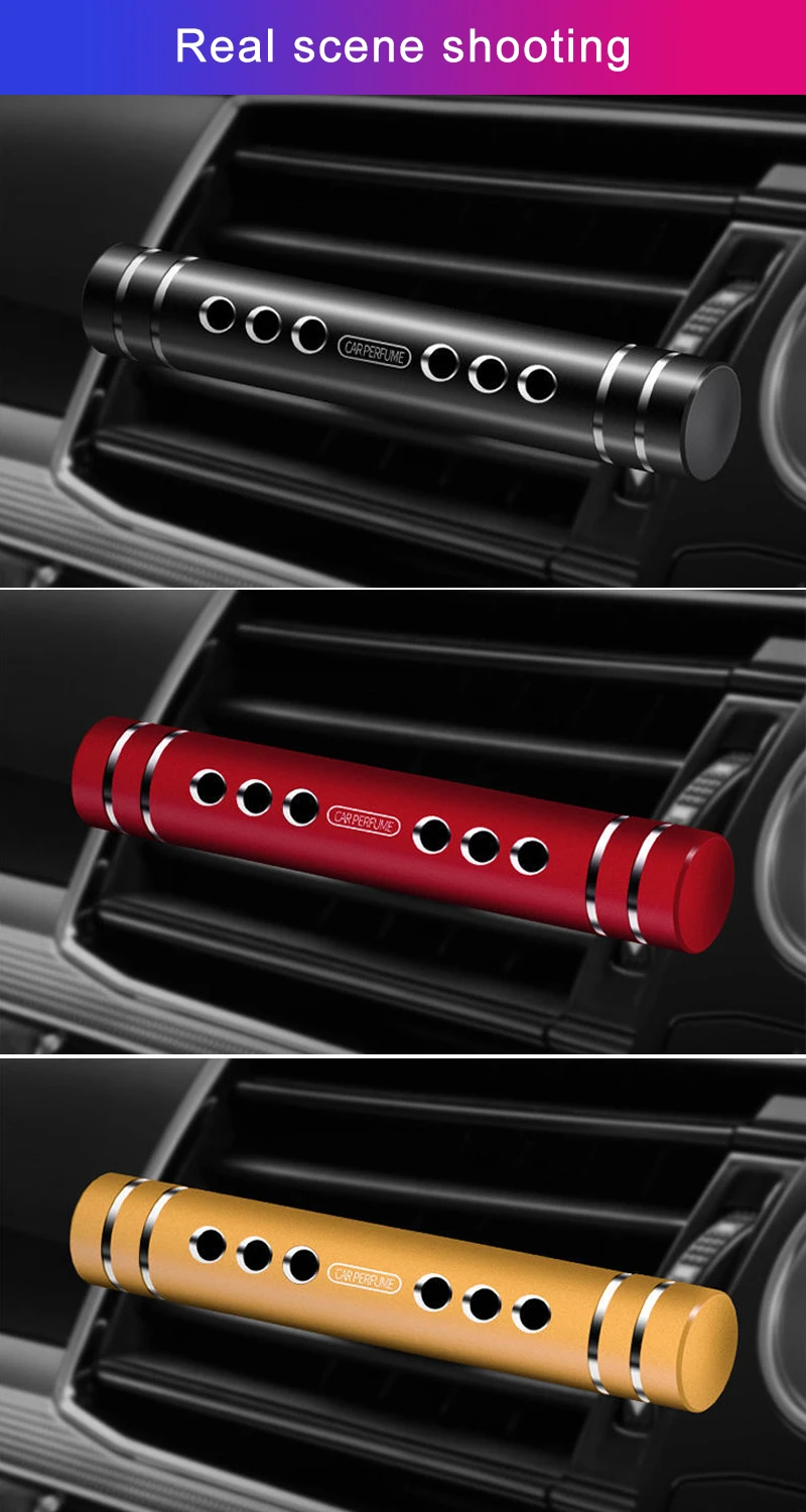 Освежитель воздуха для автомобиля твердый ароматизатор с зажимами