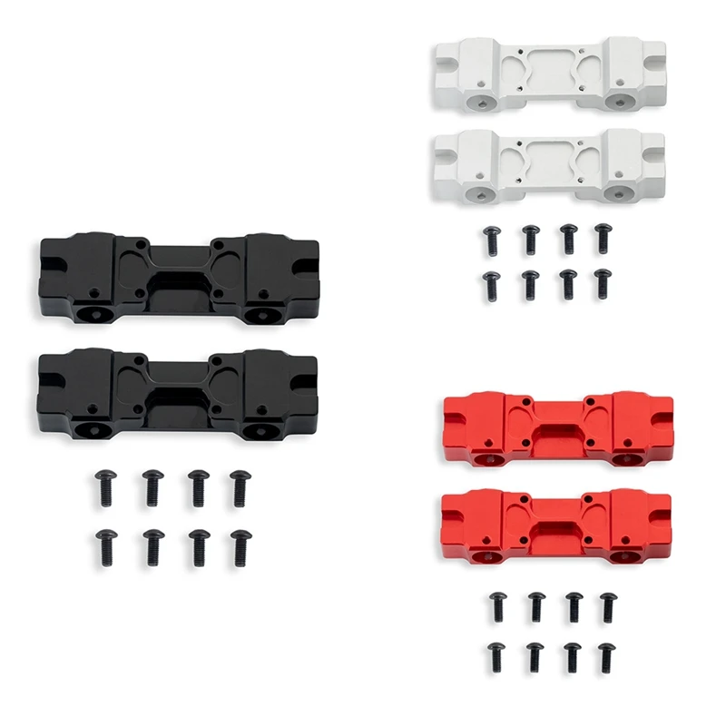 

For Redcat Gen8 RC Crawler Upgraded Parts RER11412 2 Pcs Metal Front & Rear Bumper Mounts Servo Bracket