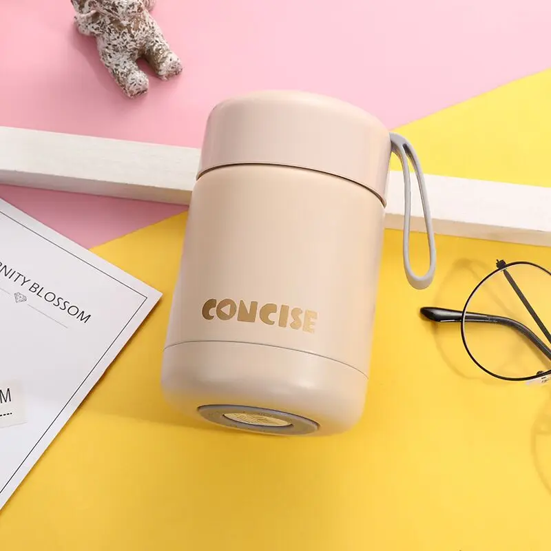 Мини термос из нержавеющей стали Термокружка изолированный стакан вакуумная