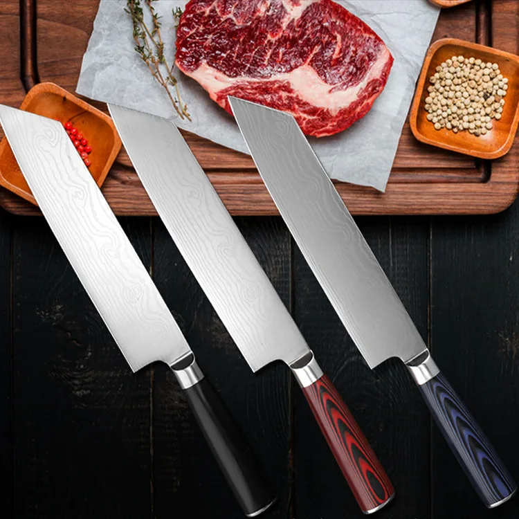 

New kitchen knives chef knife Meat slicing knifes Stainless steel Household Multifunctional Cooking knife