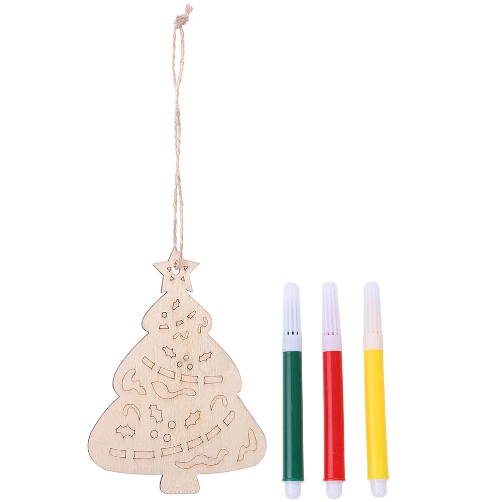 DIY Christmas tree Санта Клаус Снеговик Дерево Игрушка Кукла повесить рождественские украшения Рождественские украшения для подарков для дома год - Цвет: DIY Christmas tree