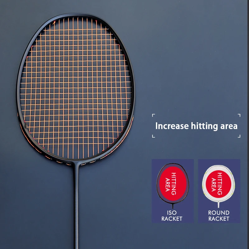 Ультралегкая стренг 7U 67g профессиональная углеродная ракетка для бадминтона