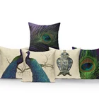 Красочный чехол для телефона с изображением Павлиньего пера