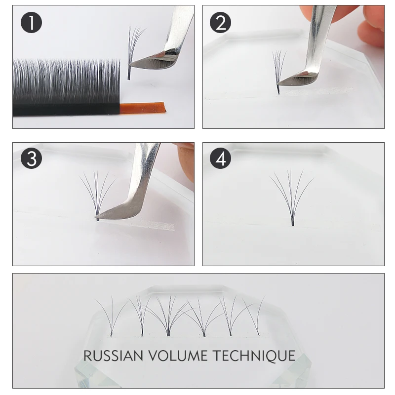 Genie 20pcs/lot All Sizes Mink Eyelash Extension Artificial Eyelash Fake False Eyelash