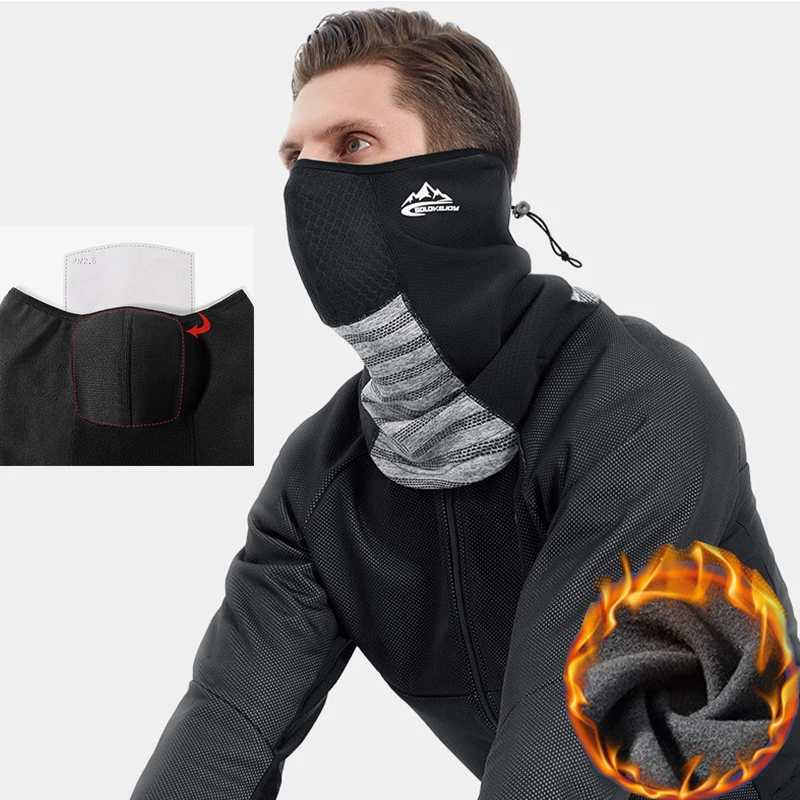 

Бандана с фильтром для рта, маска для лица для мужчин и женщин, армейский велосипед, шея, гетры, шарф, теплый походный бандана для рыбалки, топ...