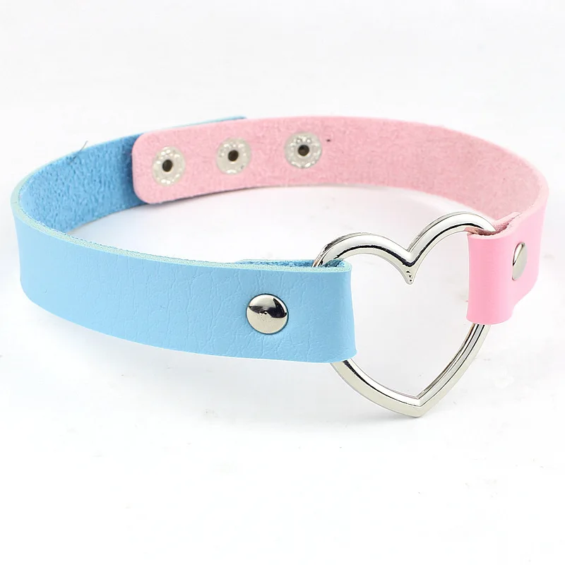 Pu blue pink Zoeber, 3 цвета, Кристальные стразы, капля, водный кулон, медное покрытие, серебряная цепочка, ожерелье для женщин, ювелирное изделие для женщин, бижутерия, подарок - Окраска металла: Pu blue pink