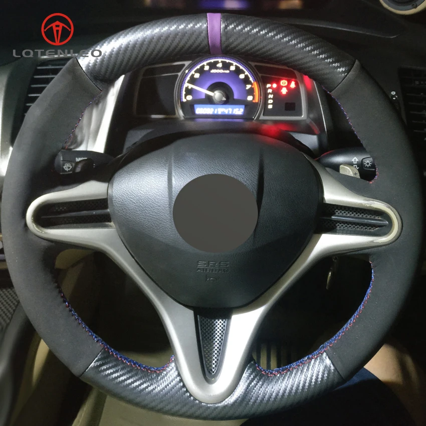 Черная замша LQTENLEO из углеродного волокна для самостоятельной сборки ручная