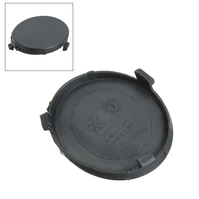 Круглый передний бампер буксировочная крышка крючка черный чехол для Ford Focus 2008 2009