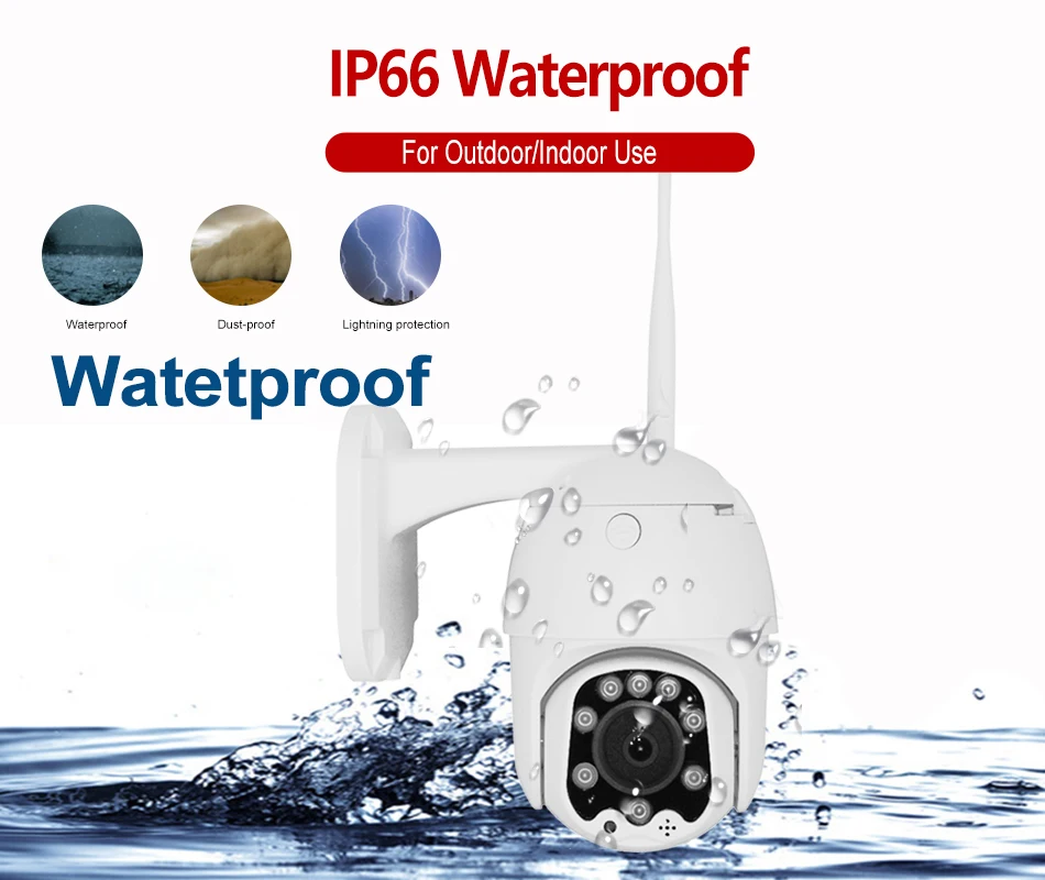 Беспроводной WI-FI 5MP Скорость купольная ptz-камера 5X зум 1080P открытый супер мини IP Камера ИК 50 м 2-полосная аудио полный Цвет SD P2P ONVIF