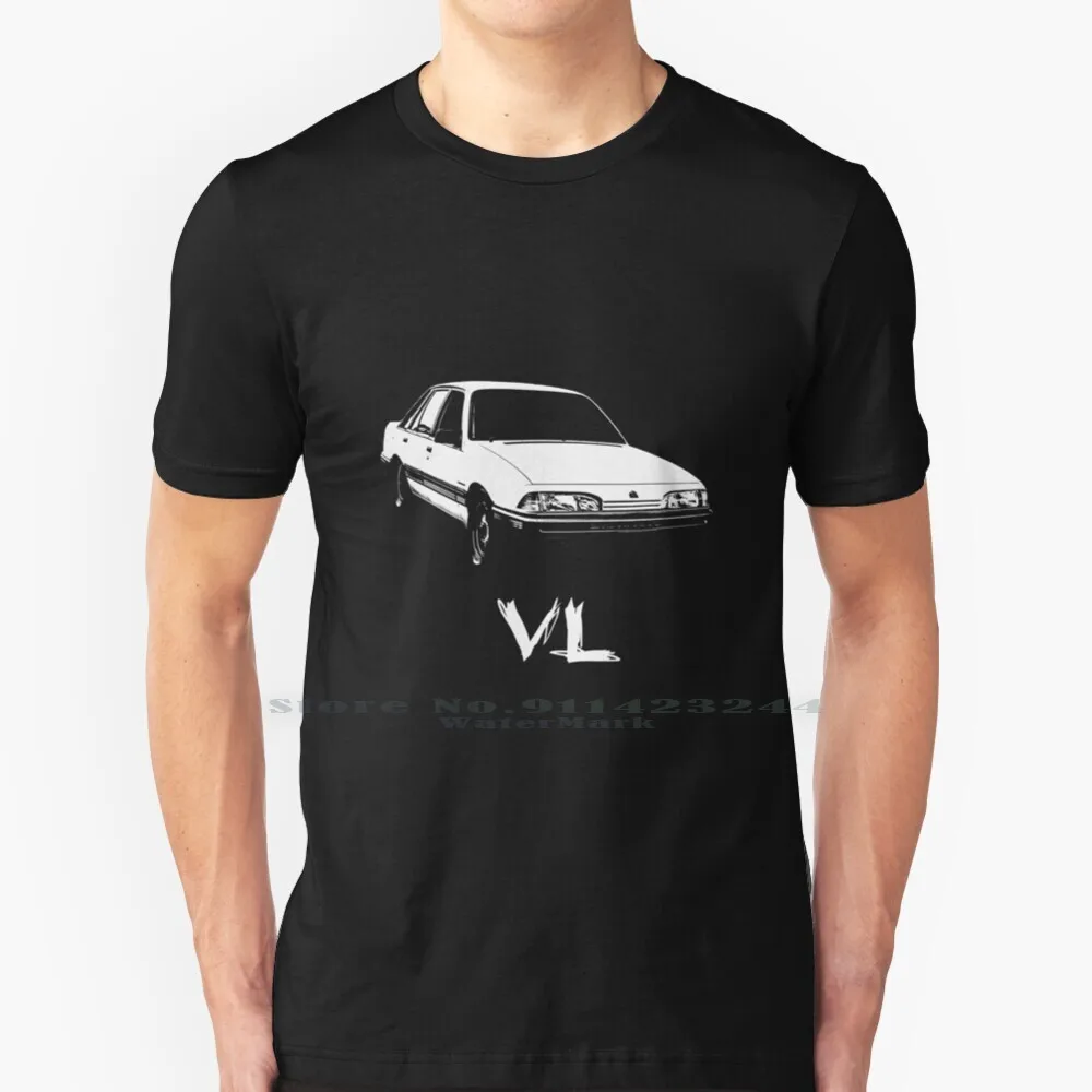 

Vl Commodore T Shirt 100% Pure Cotton Holden V8 Commodore 5ltr Aussie Bathurst Muscle Car Drag Used Berlina Vl Turbo Rb30