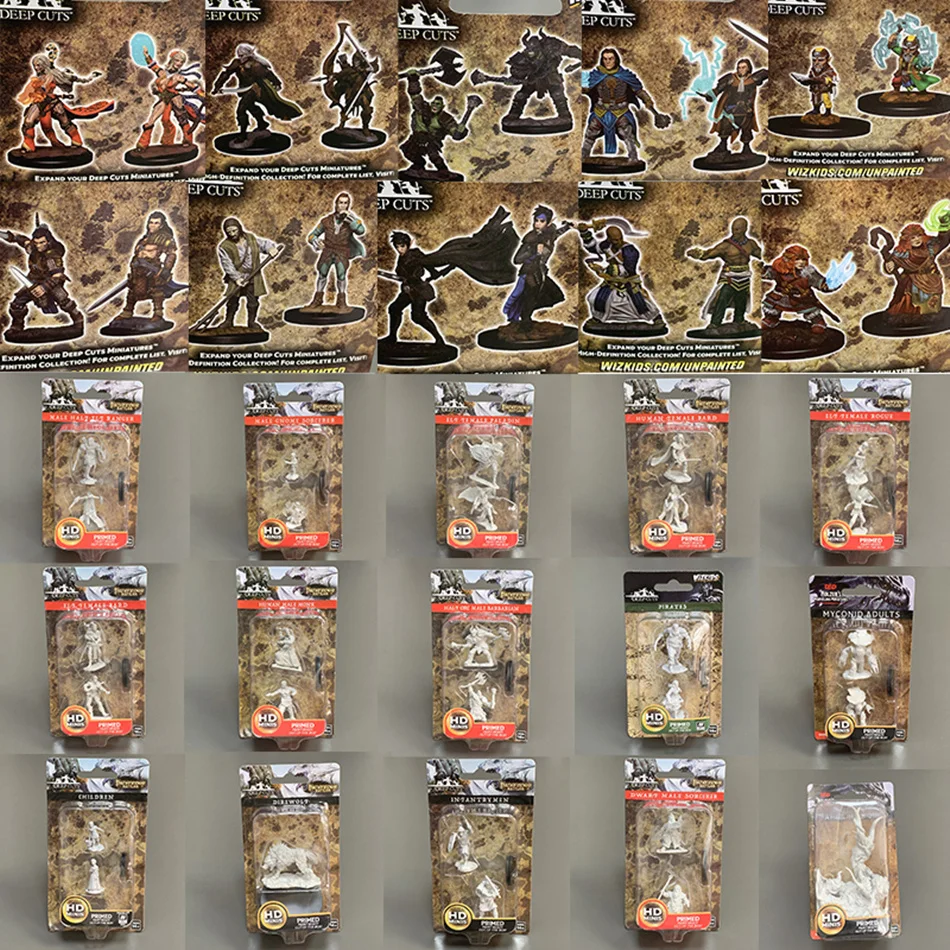 Pathfinder битвы настольная игра миниатюры эльф человек истребитель карлик