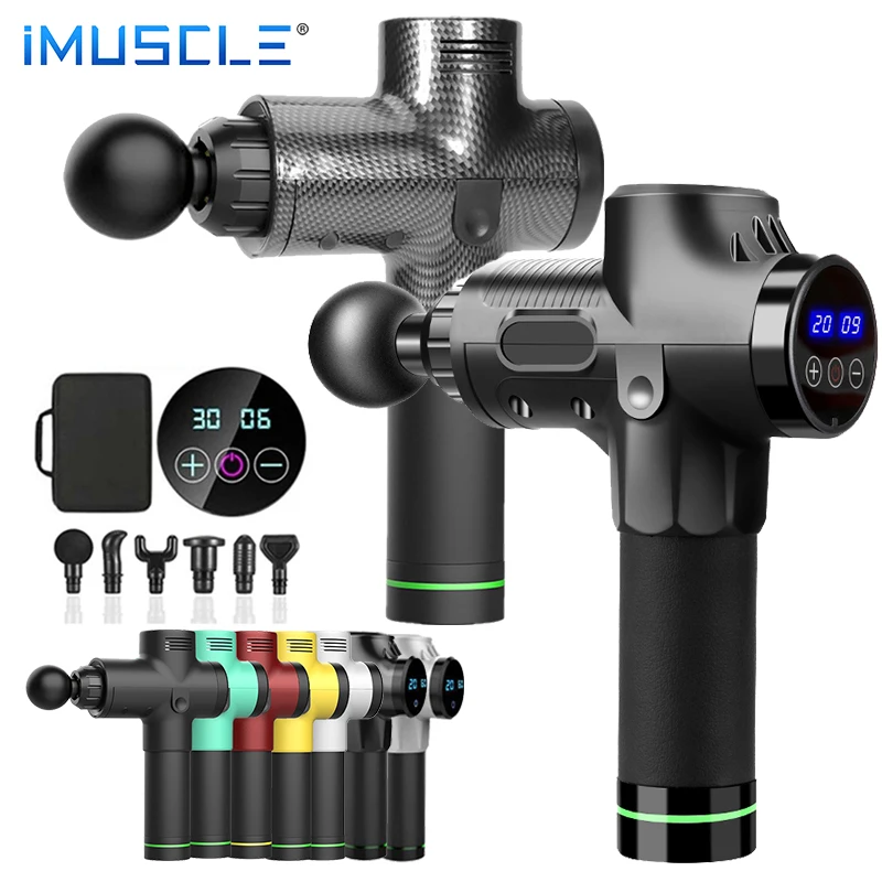 

Электрический массажер iMuscle для мышц, массажер для шеи, Вибрационное Оборудование для фитнеса, снижение уровня шума