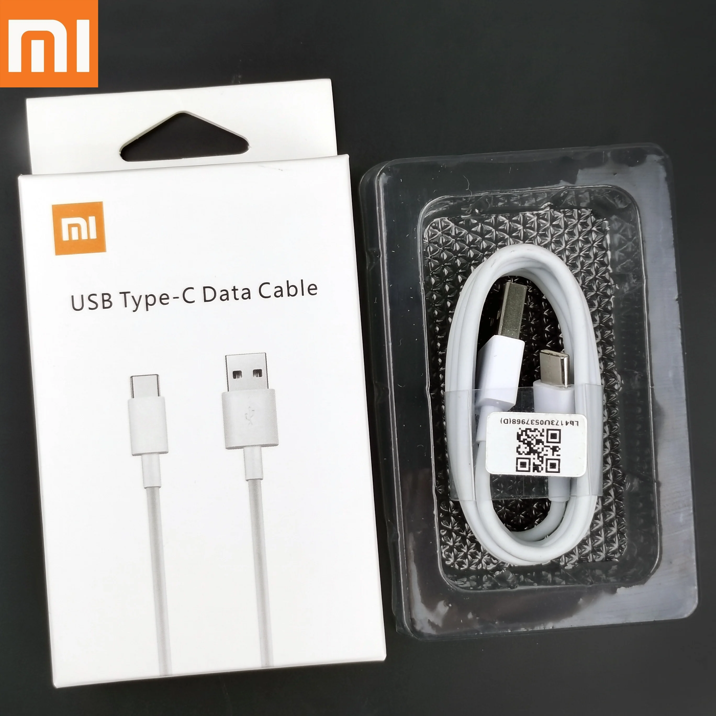Оригинальный зарядный кабель XiaoMi A1 Usb type c для быстрой передачи данных 3A (Max) Mi 10 9 8 6