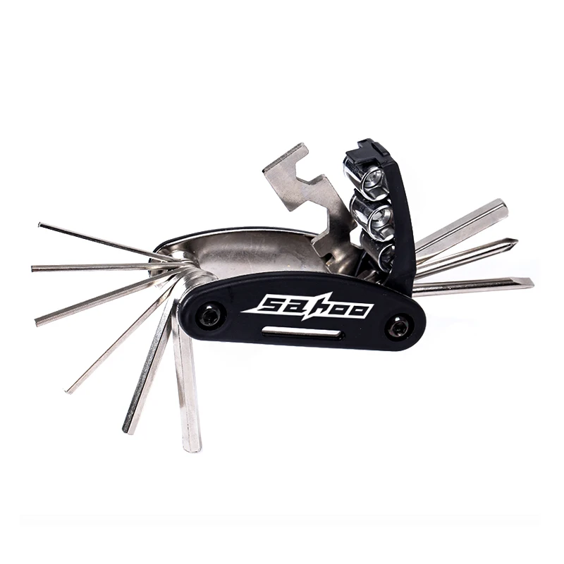 Sahoo 16 в 1 Многофункциональный инструмент для велосипеда набор для ремонта механизмов ключ шестигранник велосипедного велосипедного велосипедного велосипедного велосипедного велосипедного велосипедного велосипедного велосипедного велосипедного велосипед