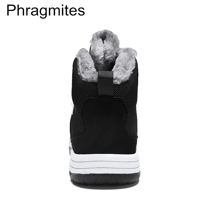 Phragmites/Новое поступление; модные мужские зимние ботинки из искусственной кожи; водонепроницаемые ботильоны; обувь на плоской подошве; зимние ботинки; уличные ботинки-дезерты