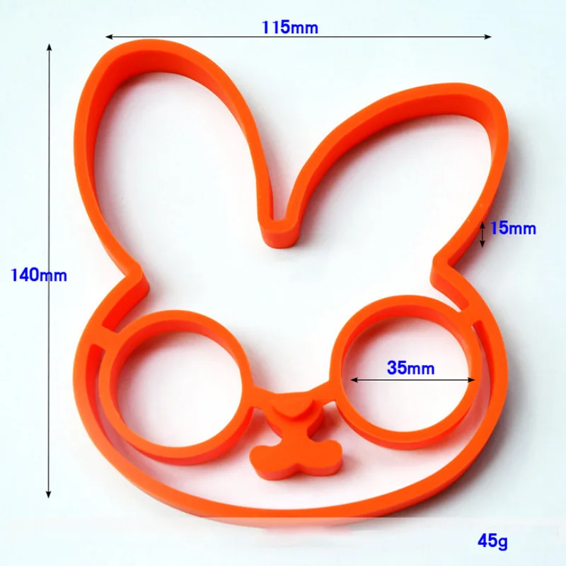 

Kitchen Tools Egg Mold Pancake Molding Machine Cooking Tools DIY Rabbit Omelette Kitchen Omelette Mold Smiley Egg Tool Breakfast