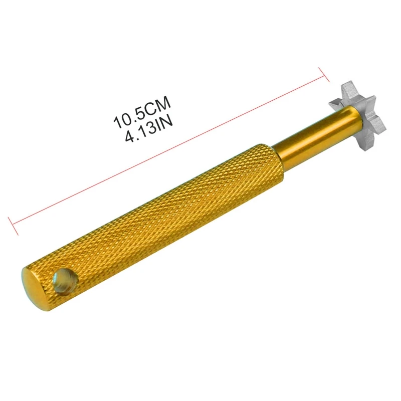 

Portable Golf Club Groove Sharpener Grooving Tool Cleaning and Sharpening Gadget