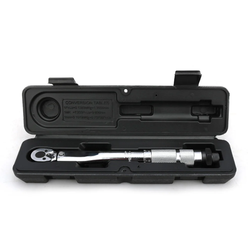 

1/4 inch Torque Wrench Bicycle Bike Cycling Spanner Repair Tool Silver