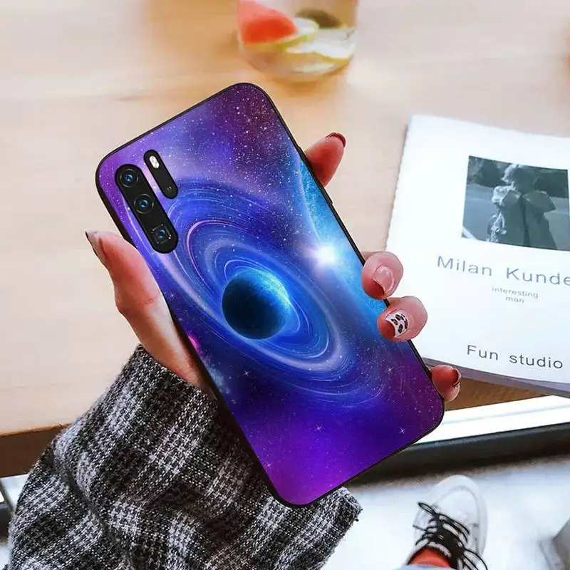 

Starry Sky Space Moons Volcano Phone Case For Huawei honor Mate mate P 10 9X 10i 20 30 40 y7 pro p smart 2019 lite