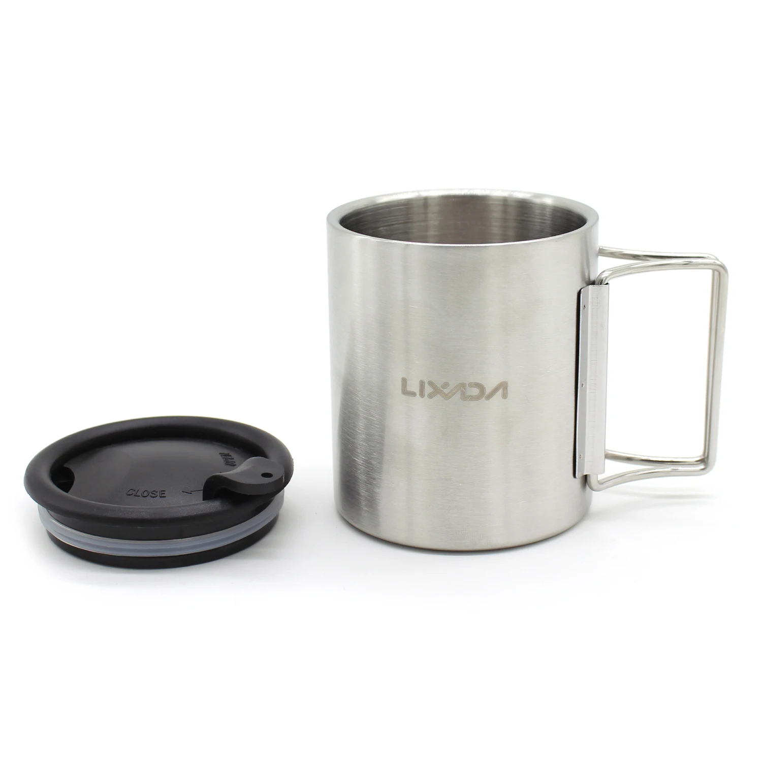 Lixada 220 мл походная посуда уличная кружка портативная чашка для пикника воды из
