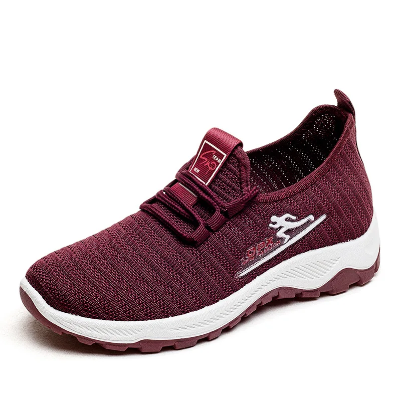 

Women's Sneakers Tennis Female Fashion Lady Sports Female Shoes 2021 Casual Mesh Lace-up Solid Sneakers Zapatilla Mujer Feminino