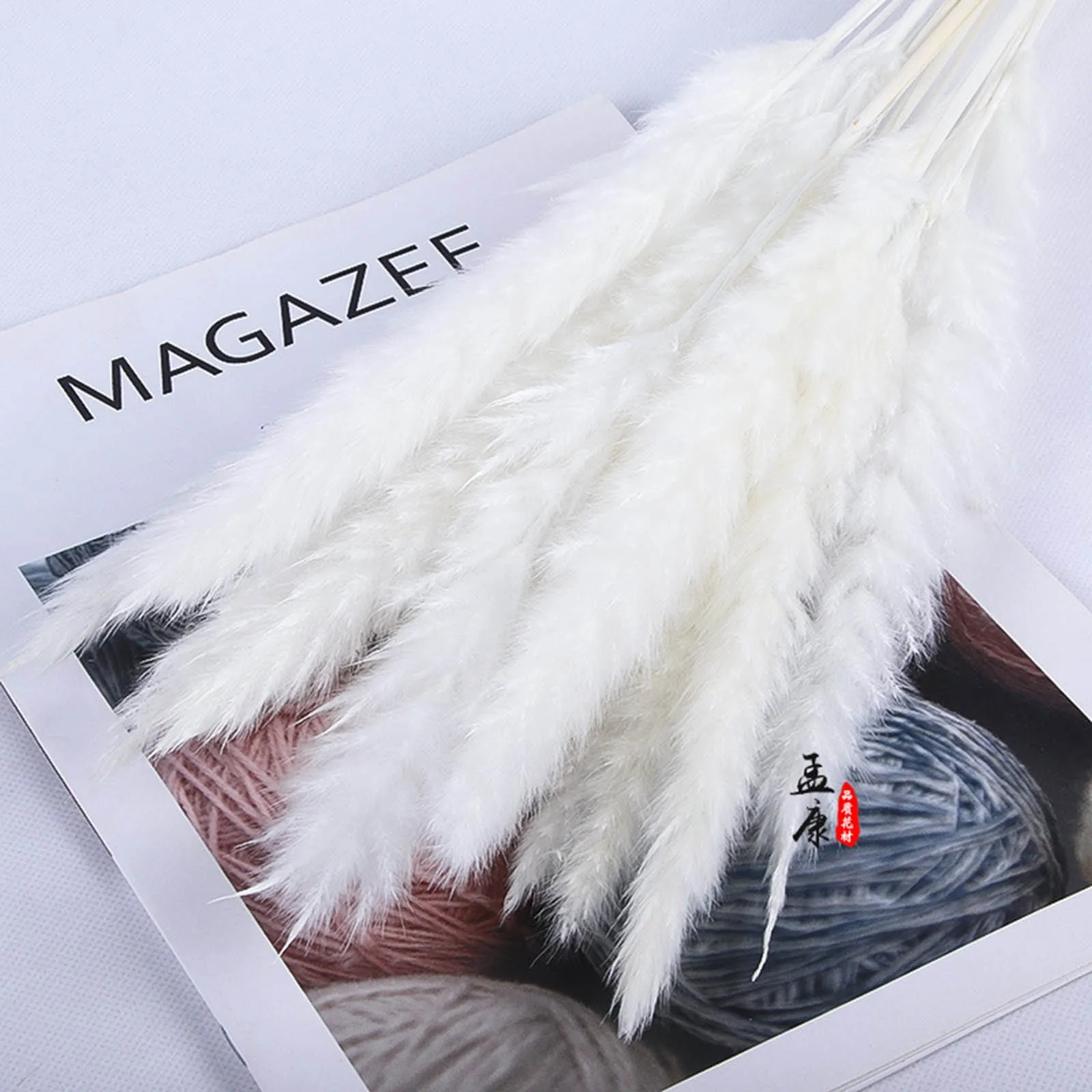 Сушеные украшения 15 шт. сушеные цветы вазы имитация букета ветки украшение для