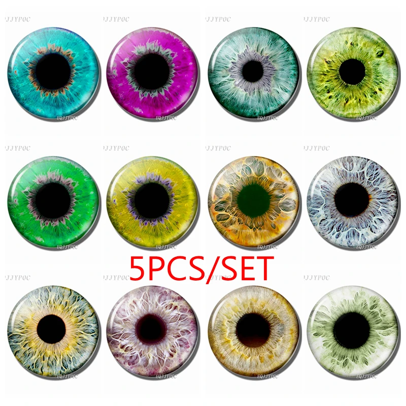 

5 шт./компл. фотография «глаза дракона» 25 мм