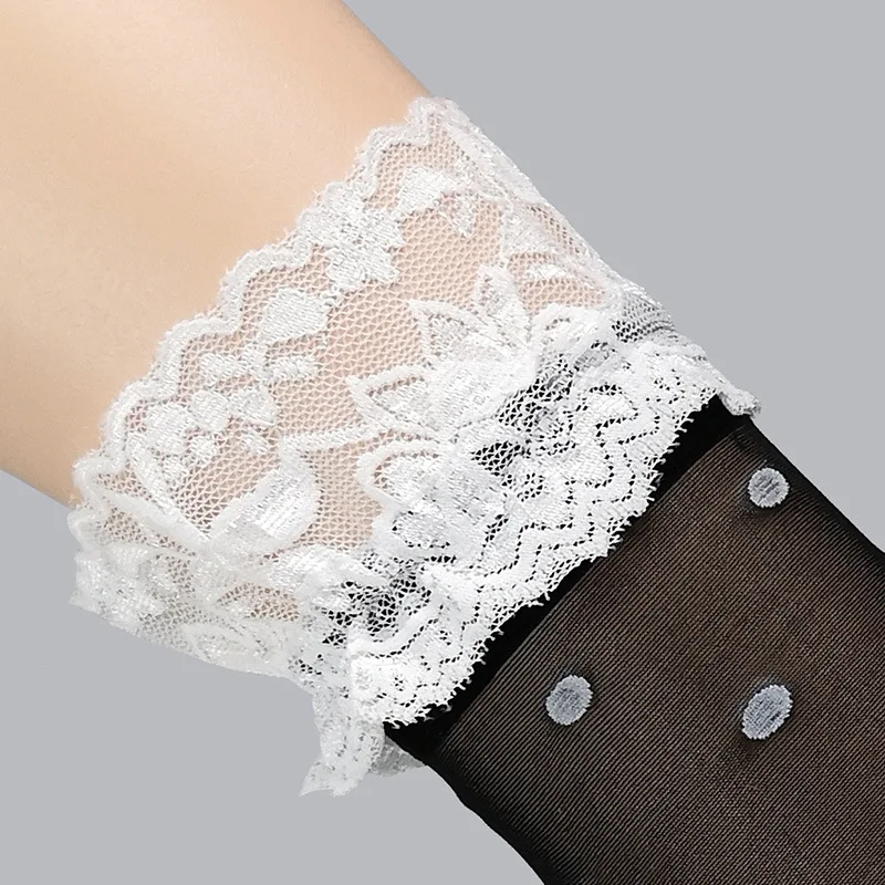 KASURE новая мода весна лето прозрачные тонкие сетчатые тюлевые носки до щиколотки