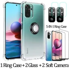 Redmi note 10 s прозрачный чехол с кольцом для xiaomi redmi note 11 pro мягкий TPU редми нот 11 про бампер задняя крышка Redmi Note 10 11s 10S силиконовый чехол редми нот 10s чехлы редми нот 11 Redmi Note 11