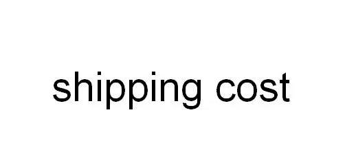 

for shipping cost