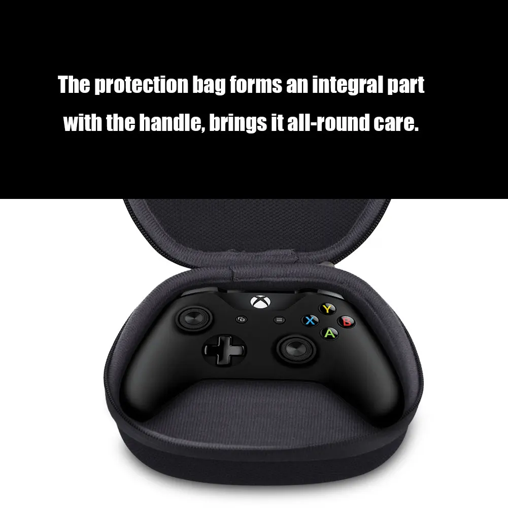 Gamepad Pack EVA Hard Storage Bag Carrying Case Portable Zipper Pouch Dust/ Shockproof for Xbox One / Slim 360 |