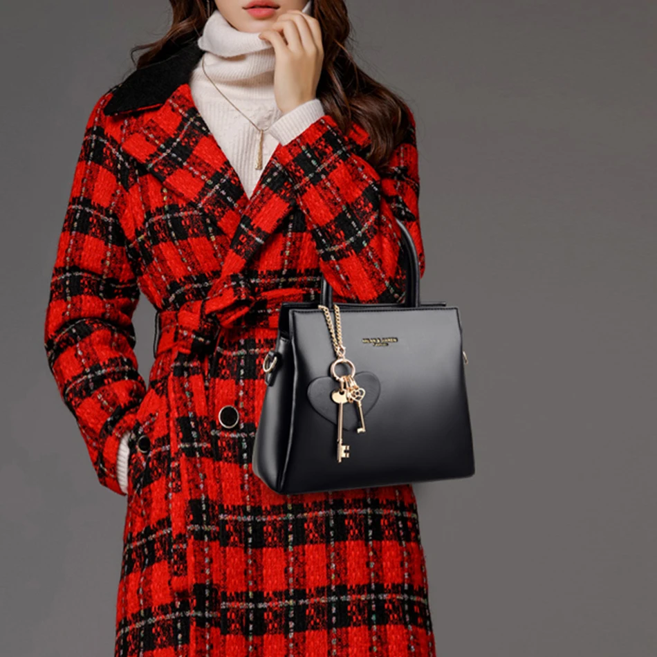 Роскошные классические дамские сумочки 2021 модные женские сумки через плечо в