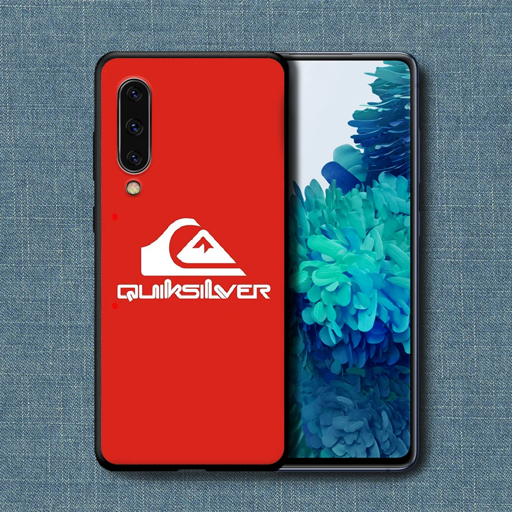 

Surf And Skateboard Quiksilver Phone Case For Samsung Galaxy A 3 5 7 8 10 20 20E 21S 30 30S 40 50 51 70 71 black Etui Tpu Back