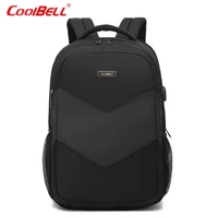 coolbell backpack nylon waterproof anti theft student backpack 15 6inch laptop backpack fashion travel business luggage backpack