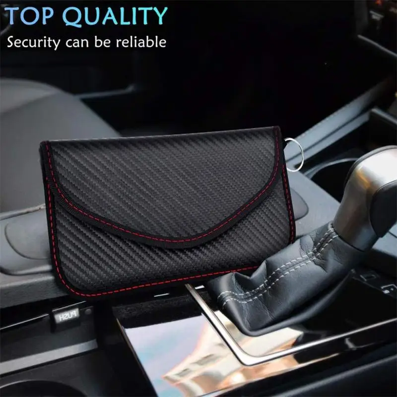 Signal Blocking Bag Shielding Pouch Wallet Phone Case For Cell Privacy Protection Car Key Anti-Radiation Organizer | Дом и сад