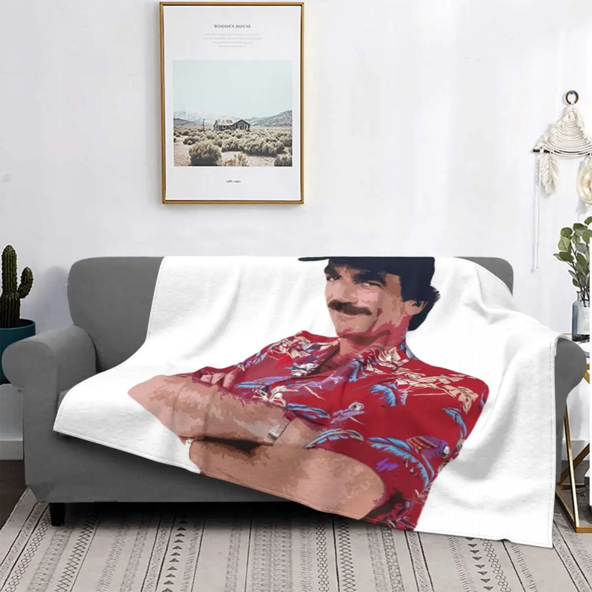 

Одеяло Magnum PI, покрывало для кровати, клетчатое покрывало для кровати, диванное одеяло, одеяло с капюшоном, роскошное пляжное полотенце