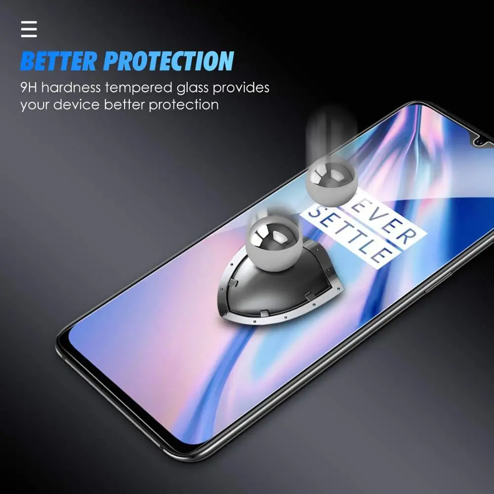 9H 2.5D Tempered Glass for OnePlus 7T Screen Protector Protective Film For 7 T Explosion-proof Front | Мобильные телефоны и