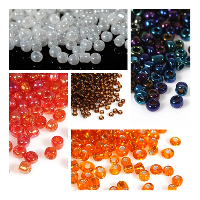 DoreenBeads Модные цветные стеклянные бусины Круглые темно синие золотые имитация