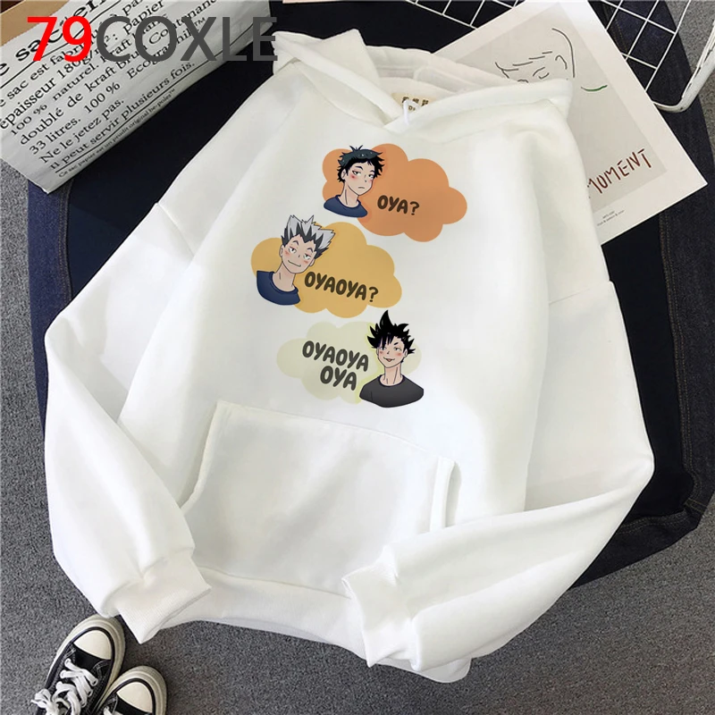 

Oya Oya Oya Haikyuu hoodies male 2020 printed grunge male clothing anime 2020
