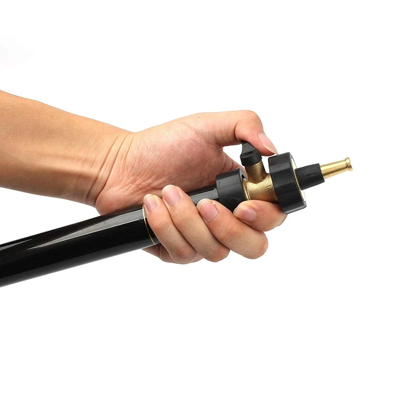 Сверхмощный латунный запорный клапан 3/4 дюйма гусиная шея садовый шланг