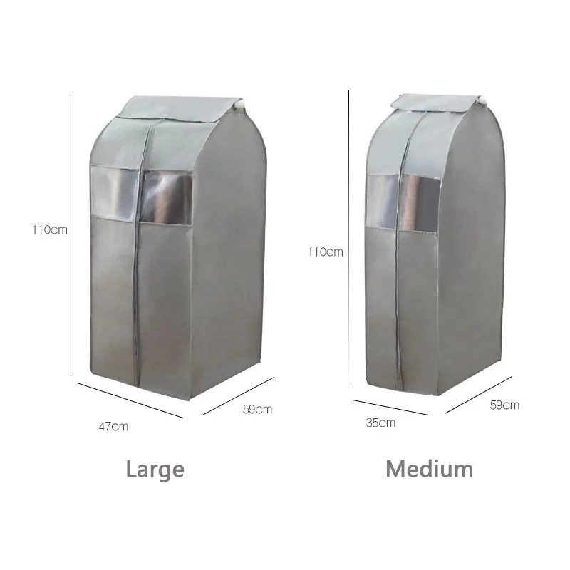 Пылезащитная подвесная сумка для одежды утолщенный нетканый костюм наружная