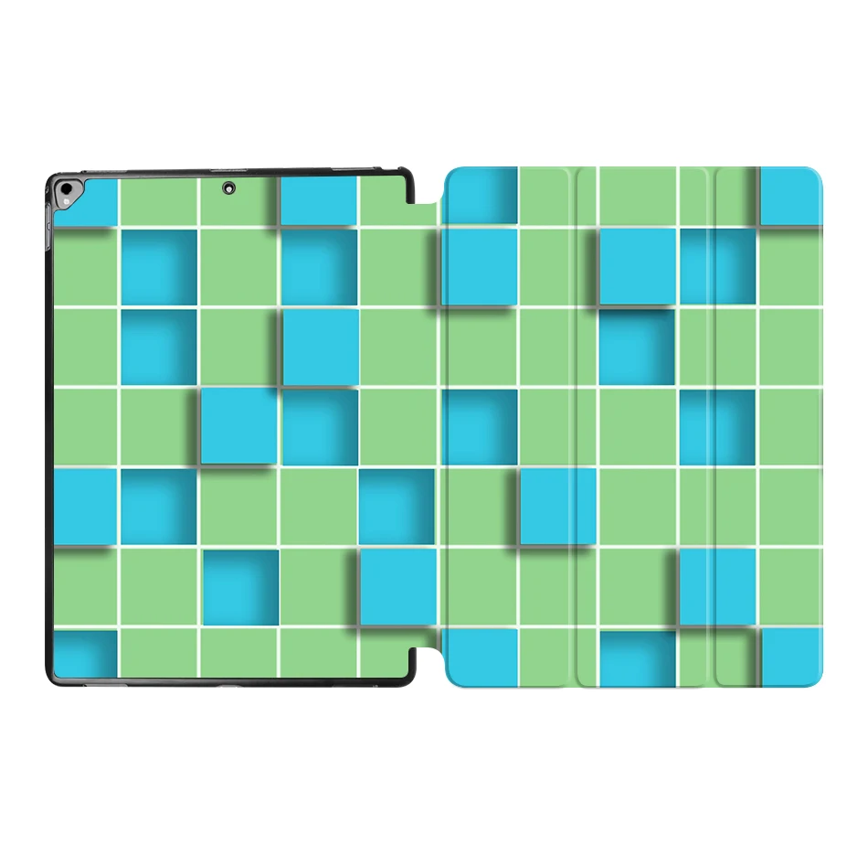 IP05 MTT Чехол для iPad Pro 12,9 дюйма геометрический тонкий из искусственной кожи Флип Стенд смарт-чехол Авто Режим сна/пробуждения чехол для планшета A1584 - Цвет: IP05
